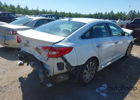 2017 Hyundai Sonata Sport из США, поврежденный, VIN 5NPE34AF4HH593478